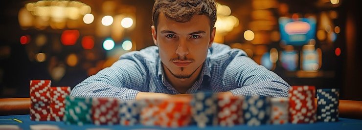 Pengguna mengakses permainan slot online melalui smartphone dengan antarmuka responsif
